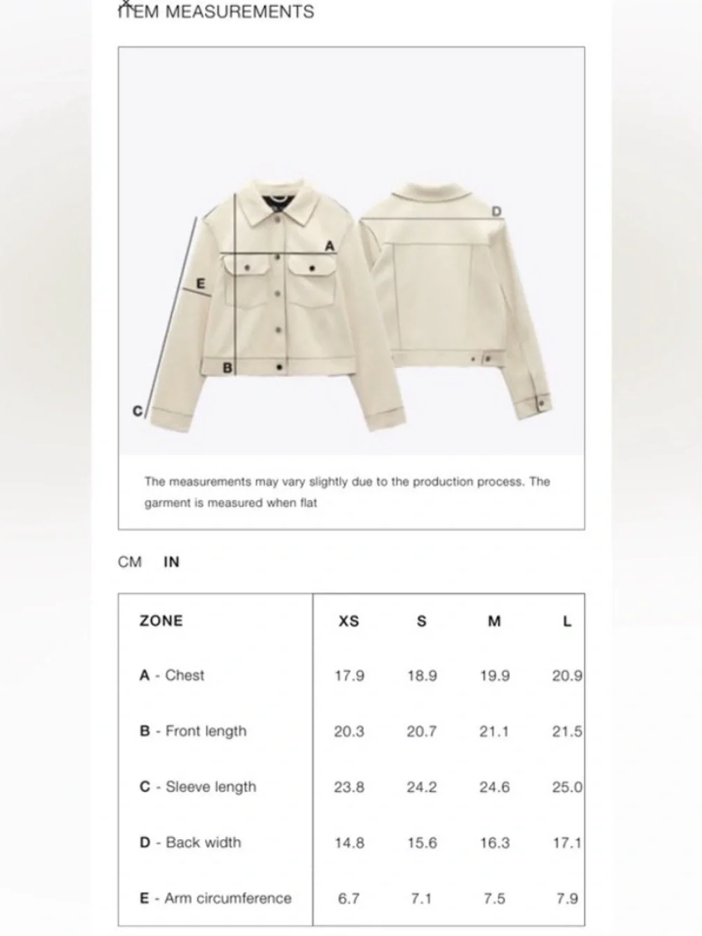 ZARA BLOGGER FAVORITE SHORT BOUCLÉ JACKET SIZE L - Picture 10 of 13